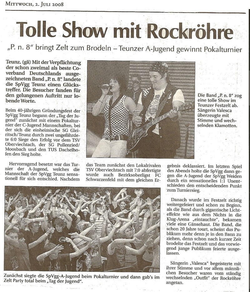 Tolle Show mit Rockröhre