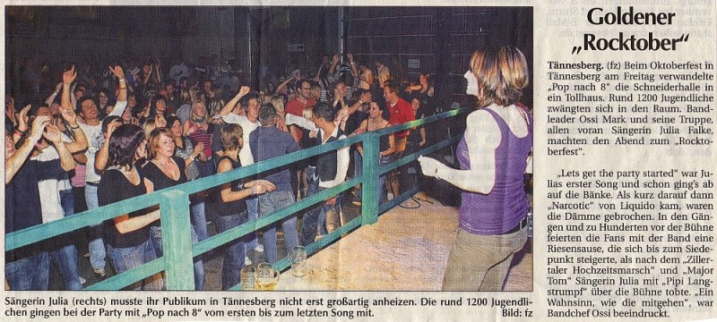 Goldener &quot;Rocktober&quot;