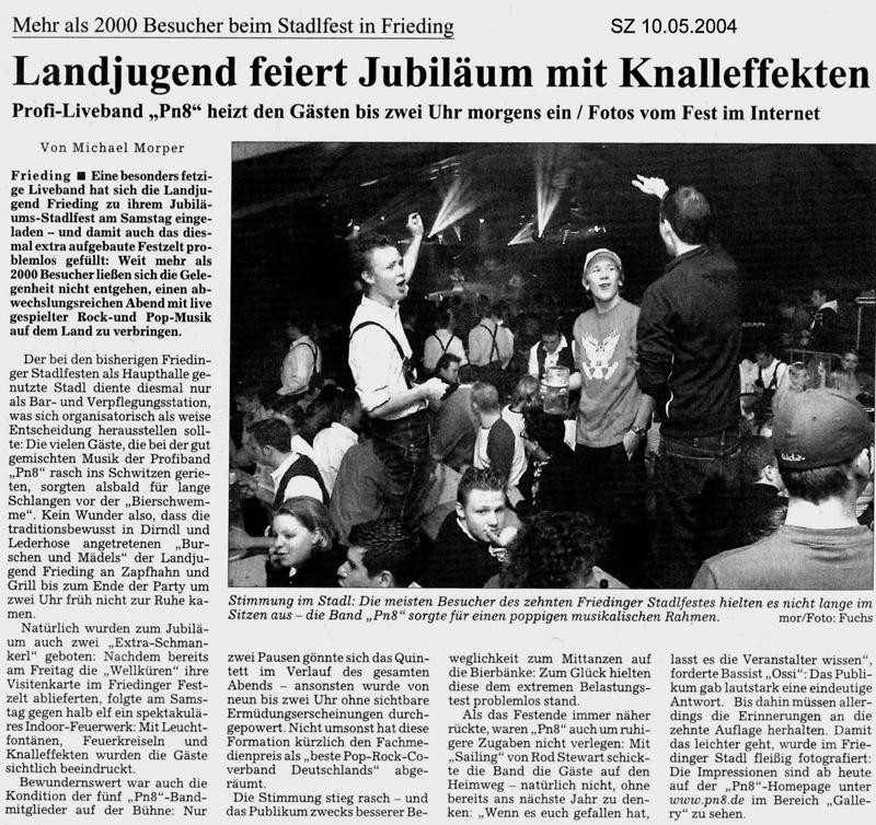 Landjugend feiert Jubiläum mit Knalleffekten