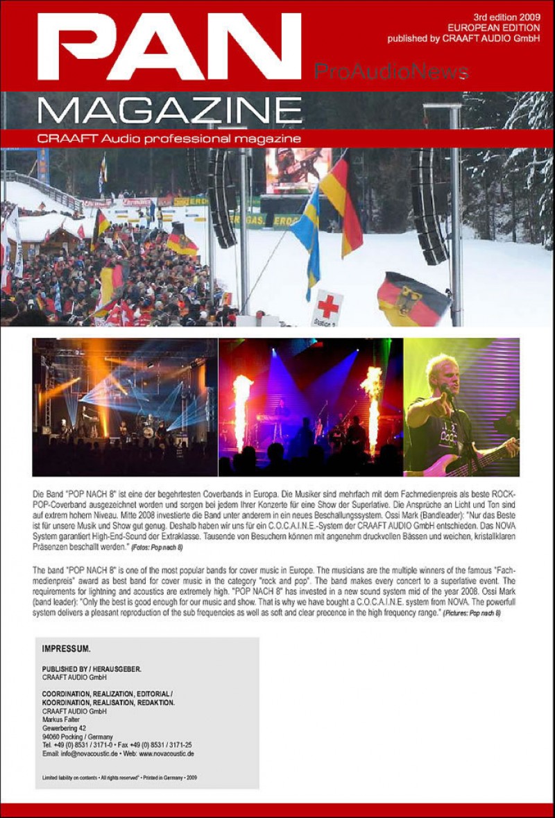 News der Fa. Nova