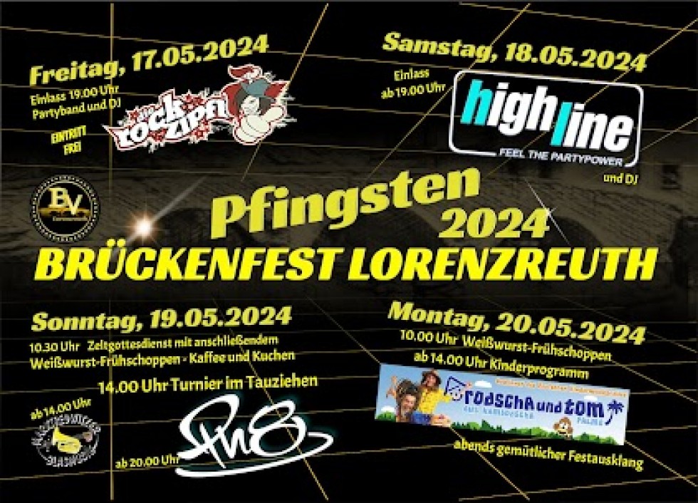 Brückenfest Lorenzreuth