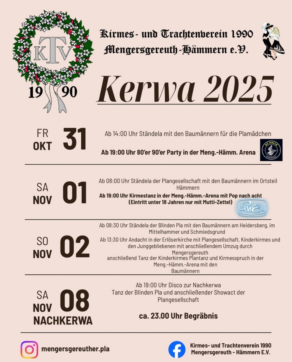 Kerwa Mengersgreuth-Hämmern